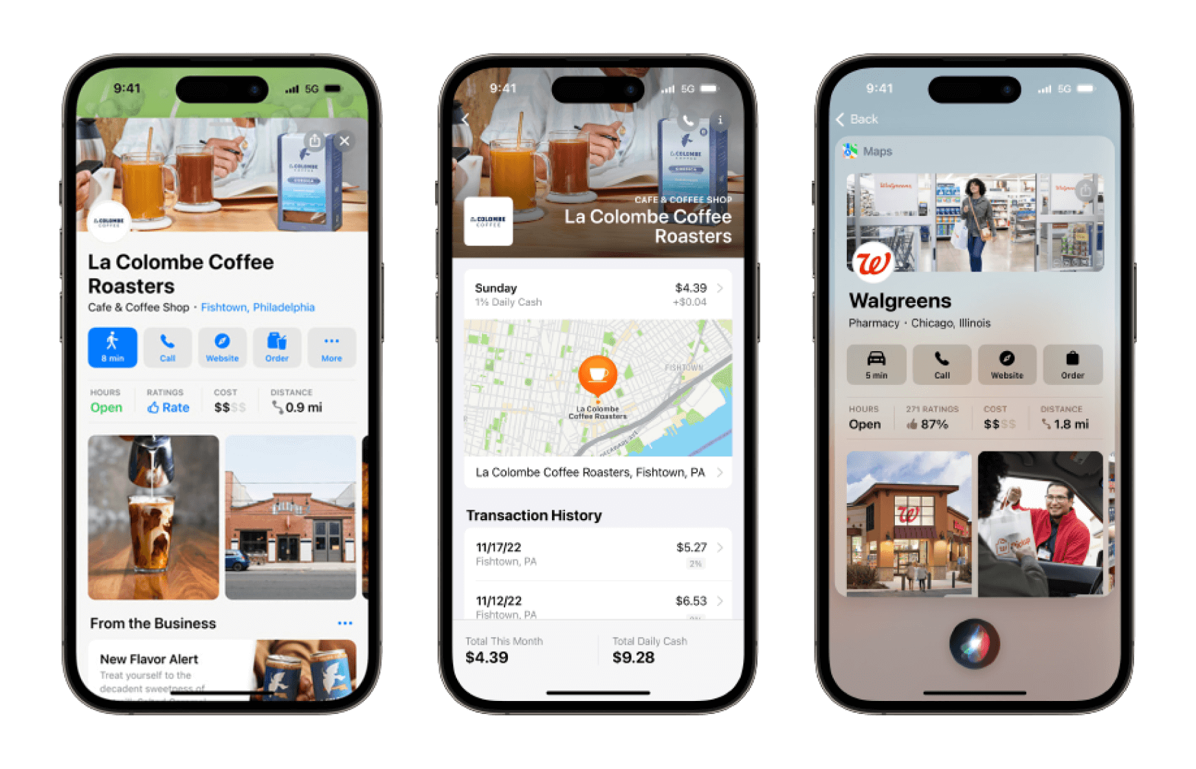 通过 Business Connect，企业可以向顾客展示优惠或促销信息，用户可还以在地图 app 地点卡中直接执行的多种操作