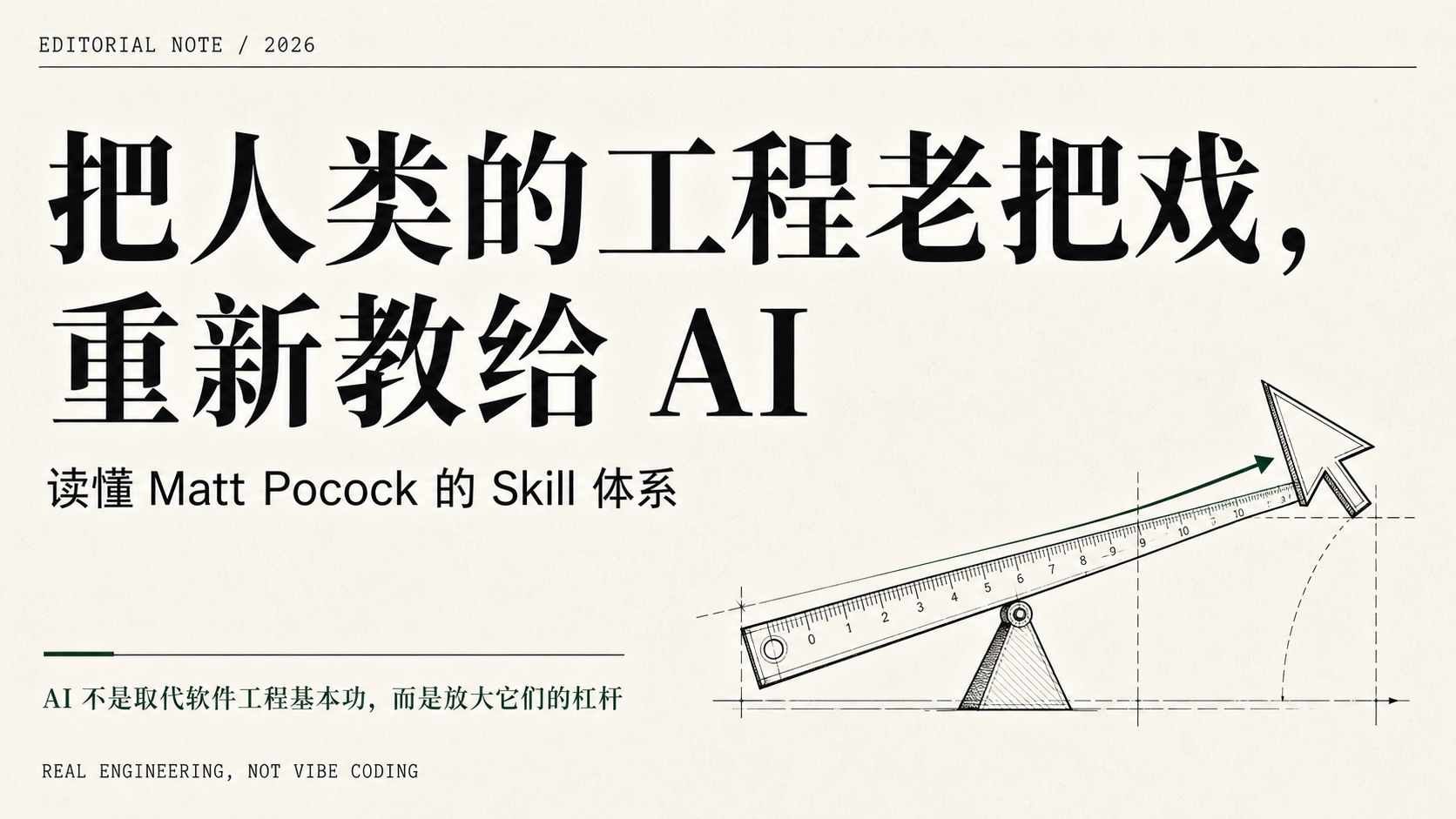 Matt Pocock 的 AI Skills：把软件工程基本功重新封装给 Agent